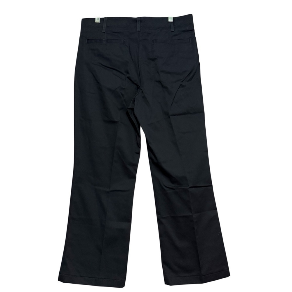 Lands’ End Black Full Length Chino Oeko-Tex Cotton Blend Pants Women’s Size 4 - Picture 2 of 6